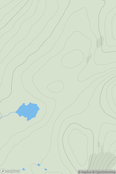 Thumbnail image for Carn Feur-lochain [Loch Vaich to Moray Firth] [NH451781] showing contour plot for surrounding peak